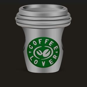 Gnoce "You Are My Coffee " 925 Sterling Silver Coffee Cup Shape Bead Charms Hobb